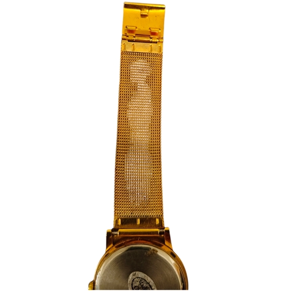 Triton Suisse Watch Quartz Stainless Steel Gold Band Womans Ladies Watch - Picture 8 of 10